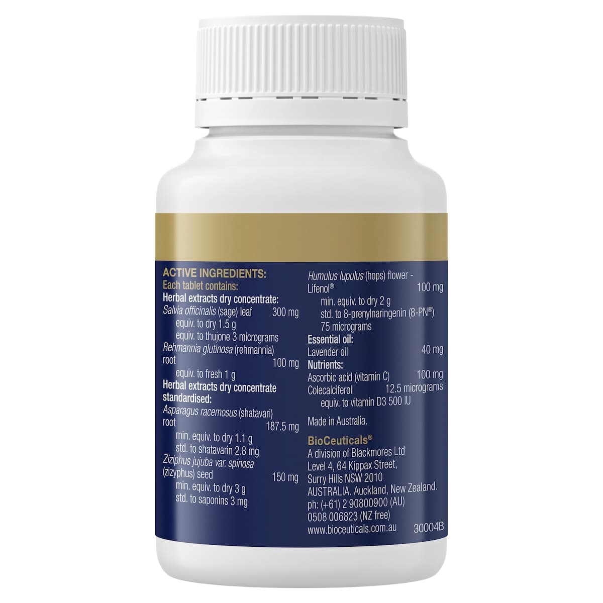 Thumbnail Bioceuticals Menoplus 8-Pn 60 Tablets