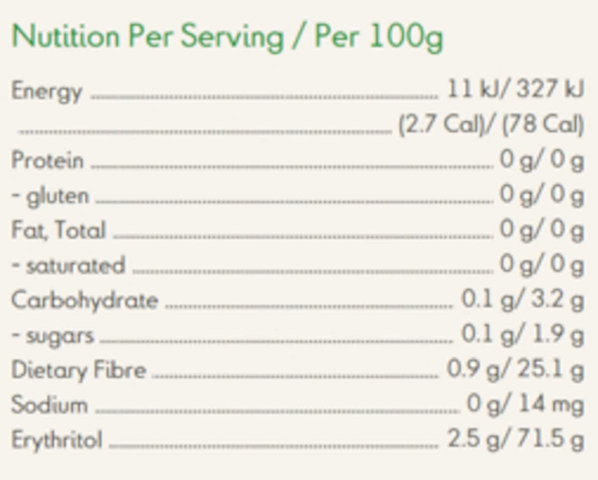 Thumbnail Truvia For Baking Caster Sweetener 360G