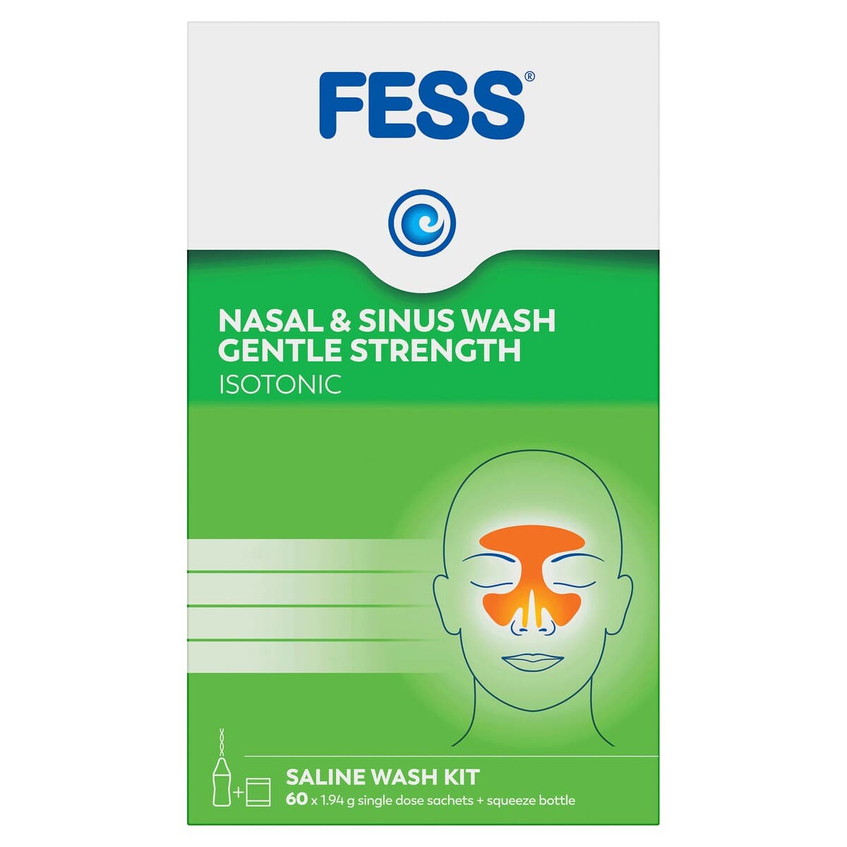 Thumbnail Fess Nasal & Sinus Wash Gentle Strength Kit