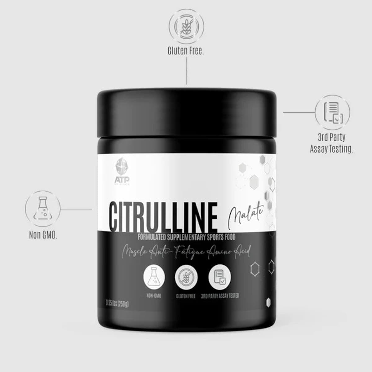 Thumbnail Atp Science L-Citrulline Malate 250G