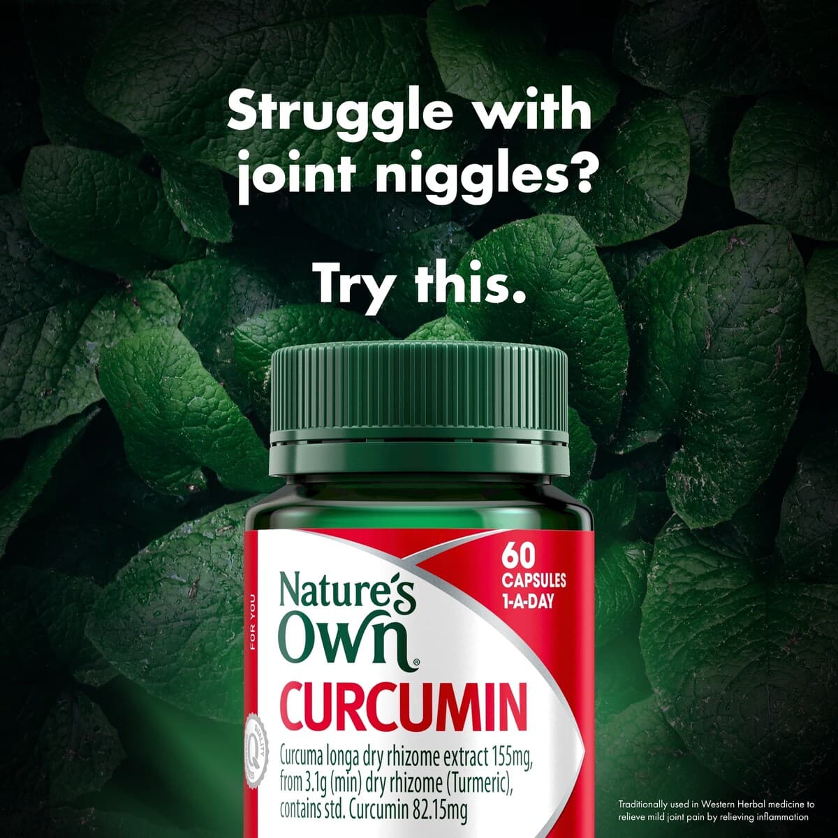 Thumbnail Nature's Own Curcumin 60 Capsules