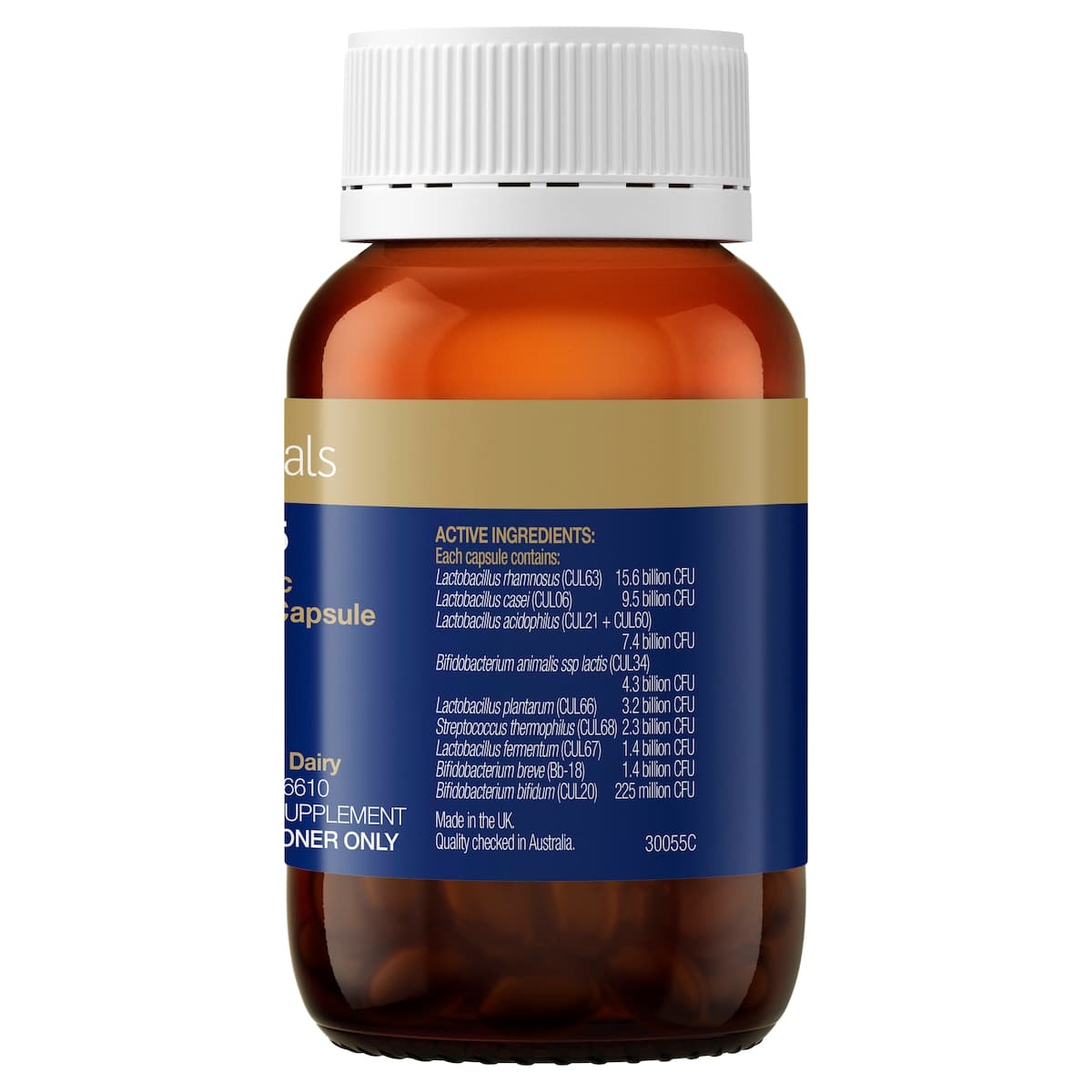 Thumbnail Bioceuticals Ultrabiotic 45 60 Capsules