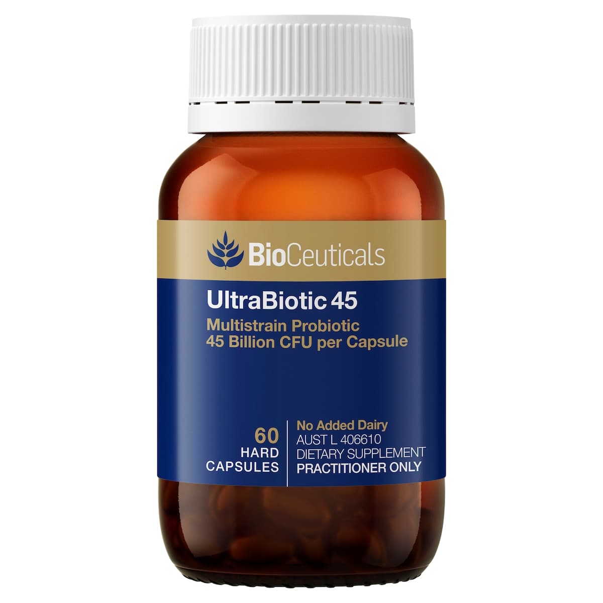 Thumbnail Bioceuticals Ultrabiotic 45 60 Capsules