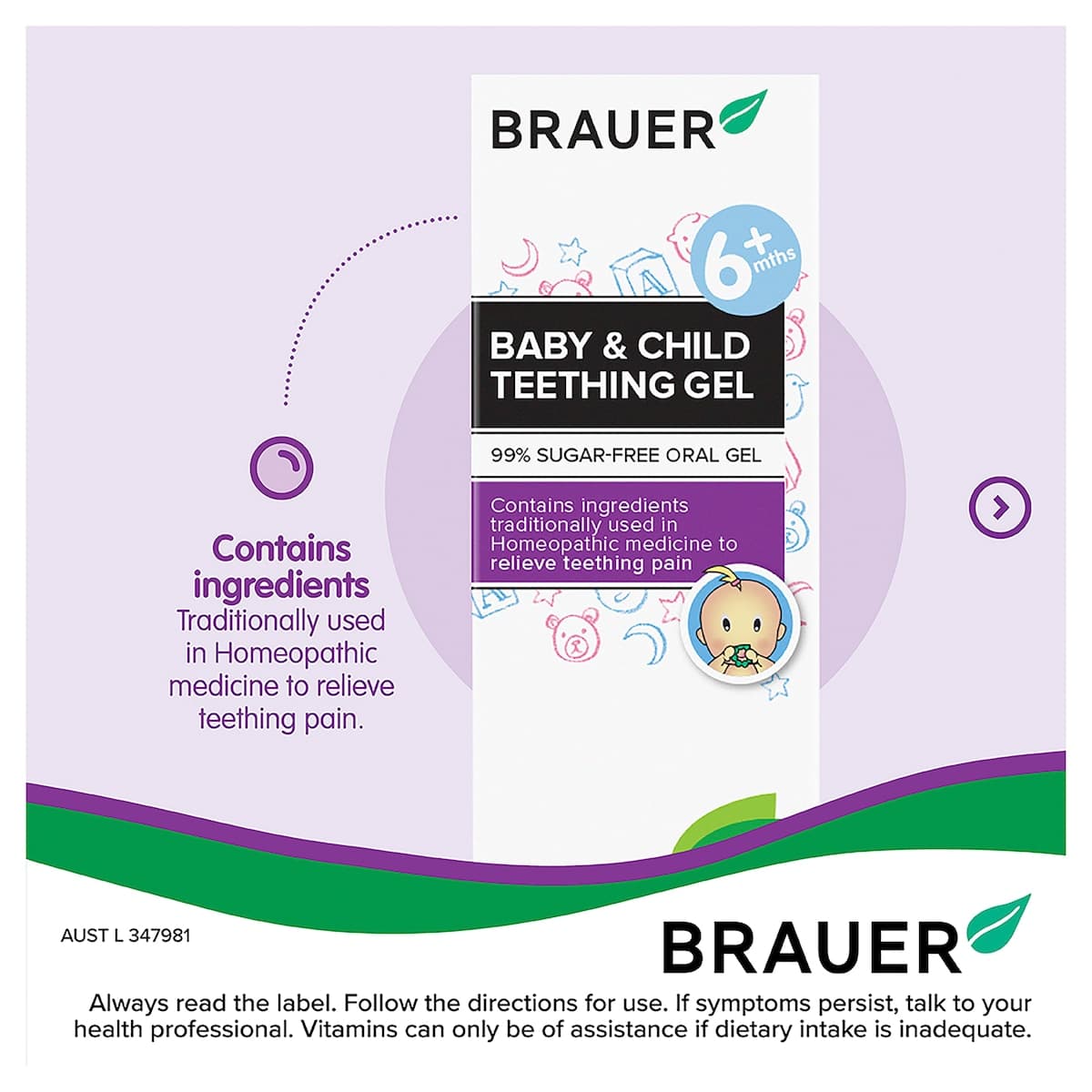 Thumbnail Brauer Baby & Child Teething Gel 20G