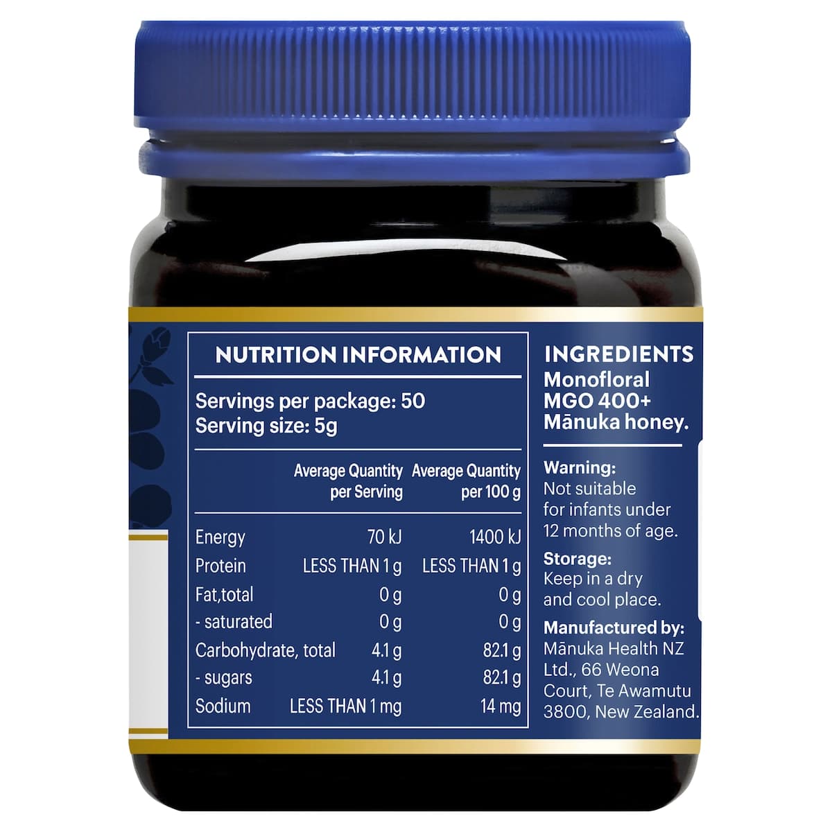 Thumbnail Manuka Health Mgo 400+ Umf 13 Manuka Honey 250G