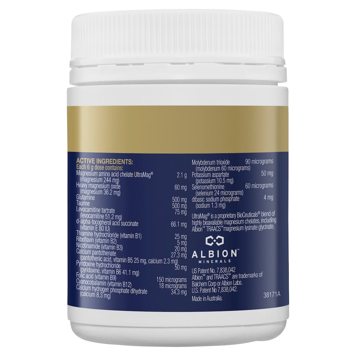 Thumbnail Bioceuticals Ultra Muscleze 180G