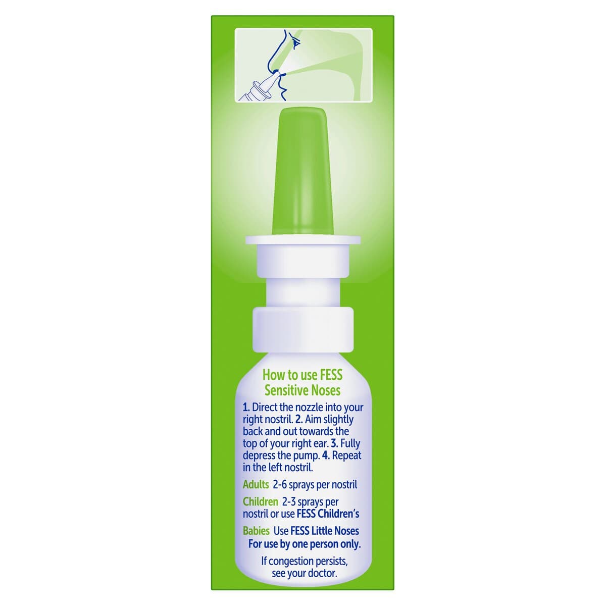 Thumbnail Fess Sensitive Noses Nasal Spray 30Ml