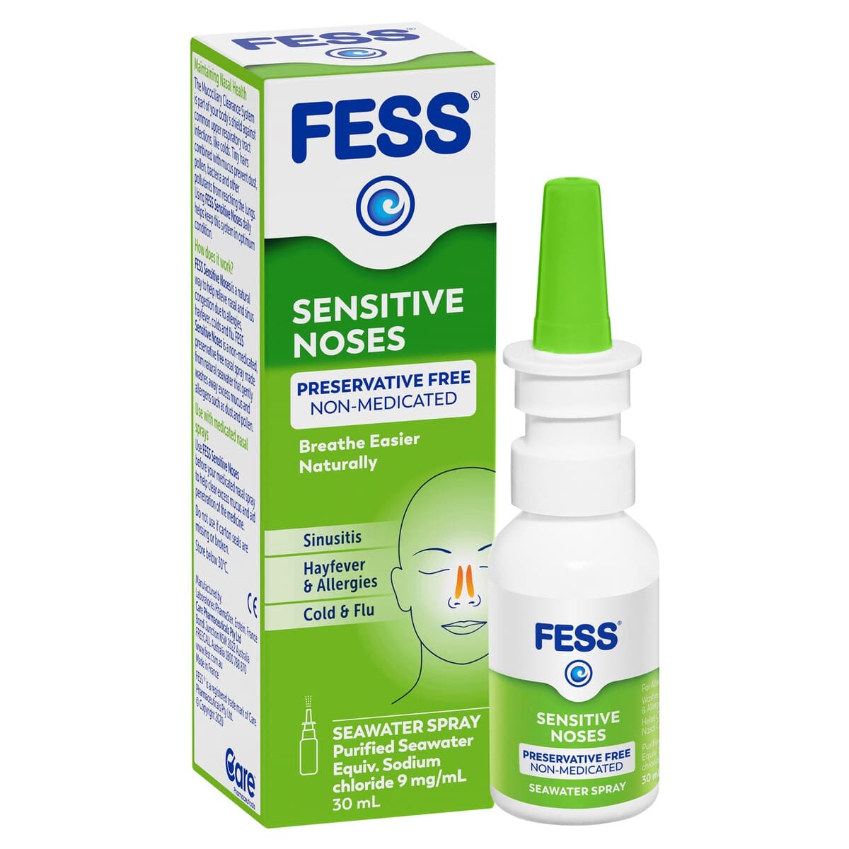 Thumbnail Fess Sensitive Noses Nasal Spray 30Ml