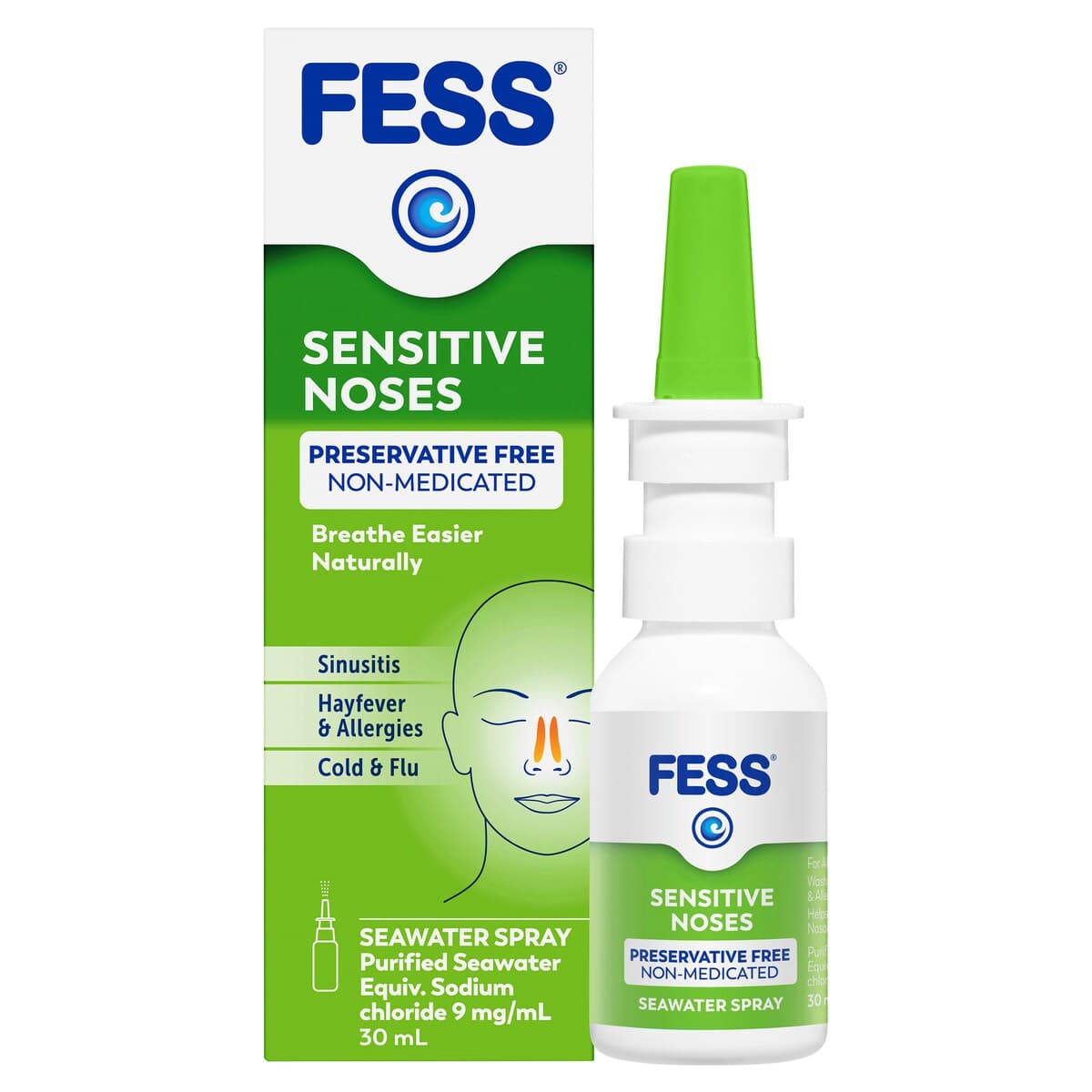 Thumbnail Fess Sensitive Noses Nasal Spray 30Ml