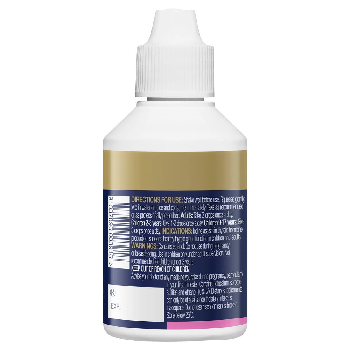 Thumbnail Bioceuticals Iodine Drops 50Ml