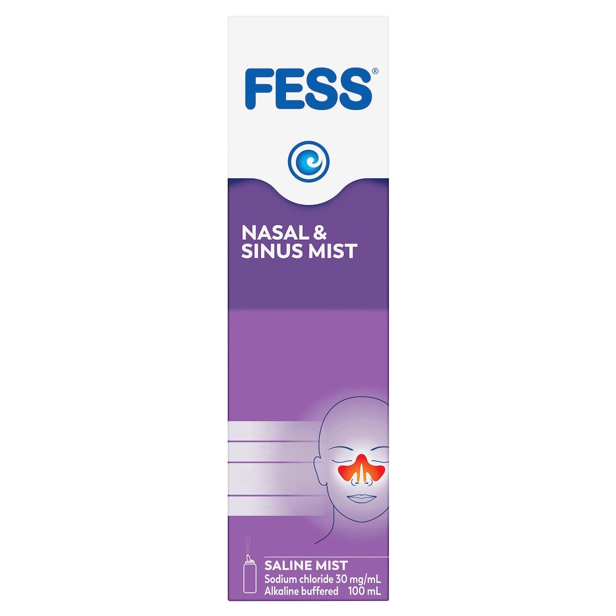 Thumbnail Fess Nasal & Sinus Mist Congestion Relief 100Ml