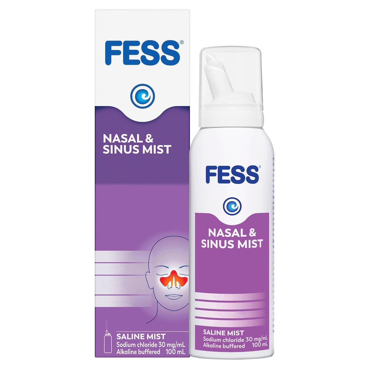 Thumbnail Fess Nasal & Sinus Mist Congestion Relief 100Ml