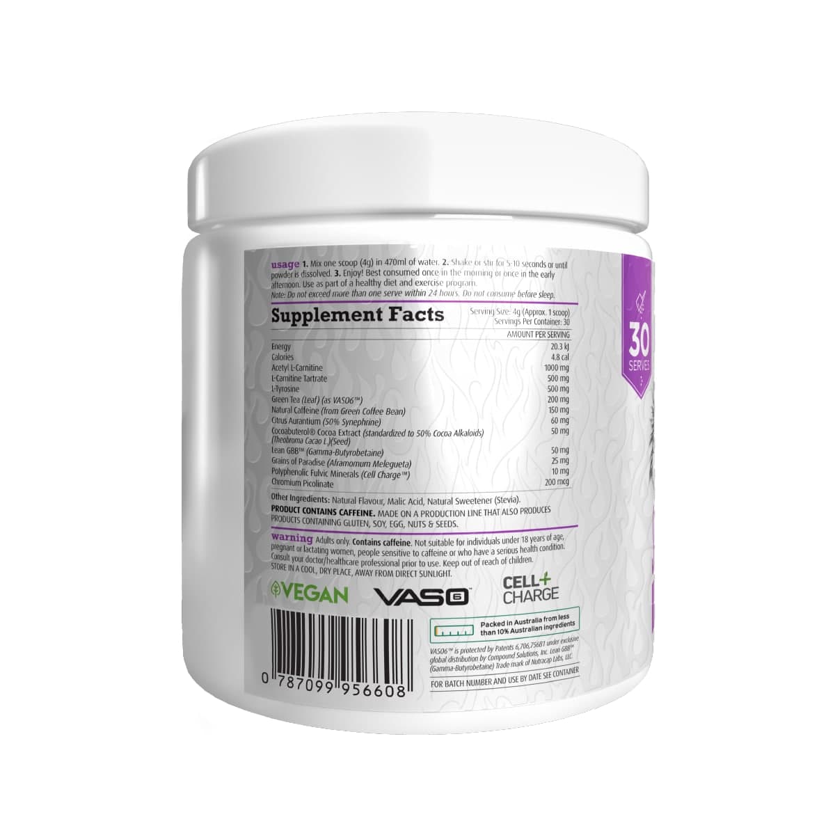 White Wolf Nutrition Shape Shifter Grape 150G