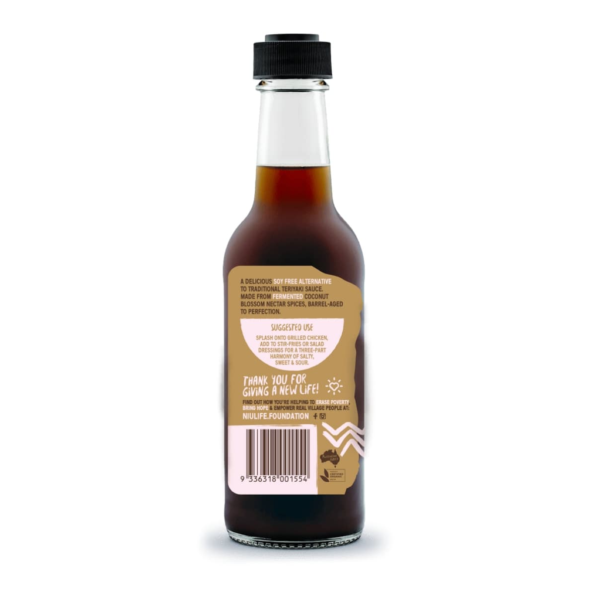 Thumbnail Niulife Organic Coconut Amino Sauce Teriyaki 250Ml