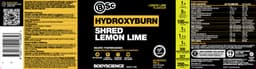 Bsc Body Science Hydroxyburn Shred Lemon Lime 300G