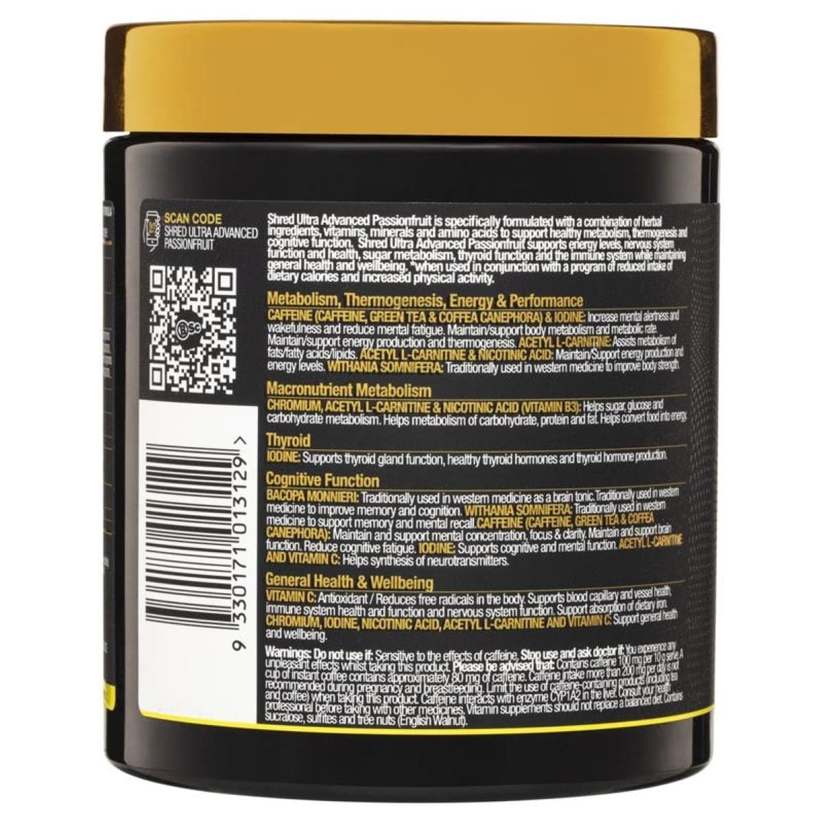 Bsc Body Science Shred Ultra Advanced Passionfruit 300G