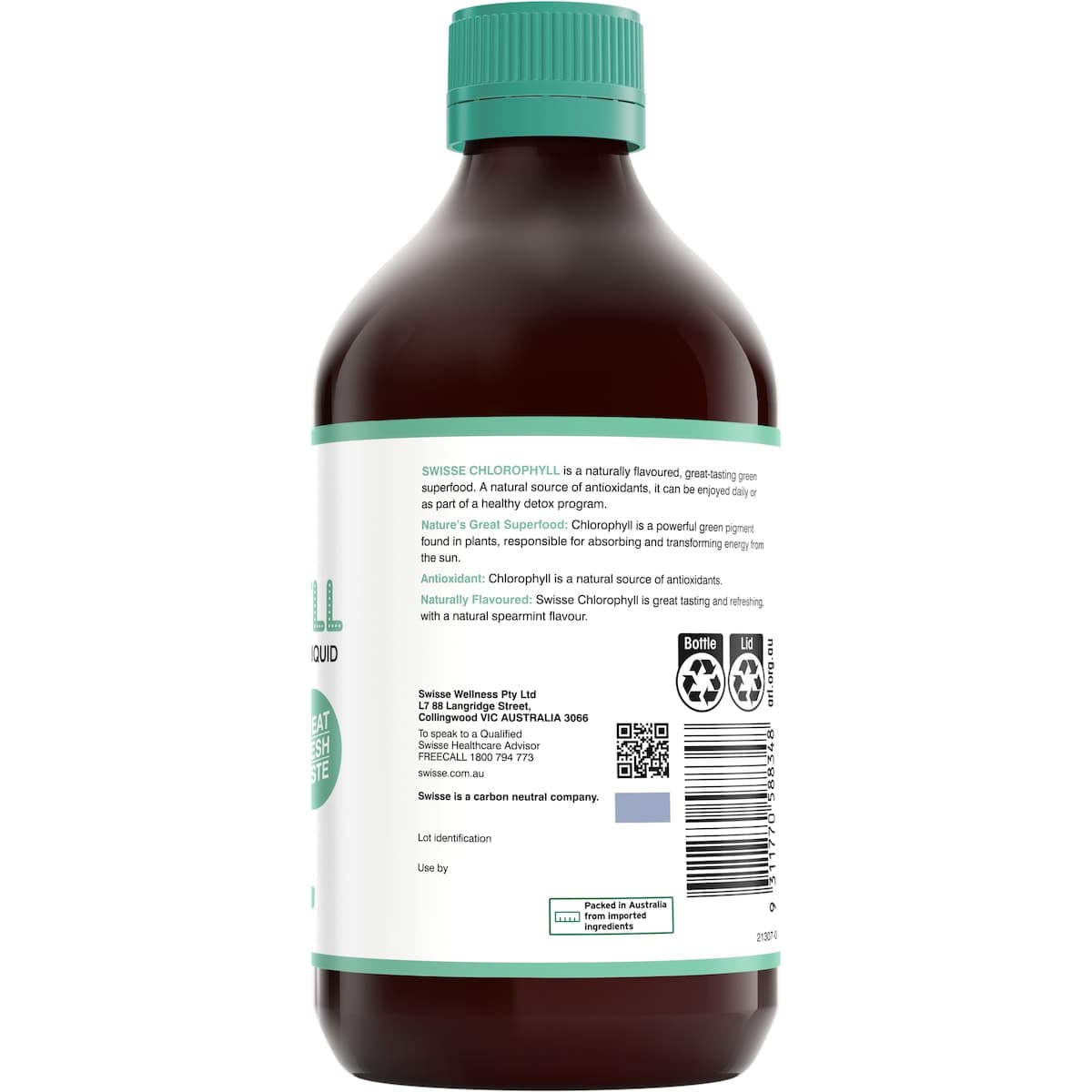 Thumbnail Swisse Chlorophyll Spearmint Flavour Superfood Liquid 500Ml