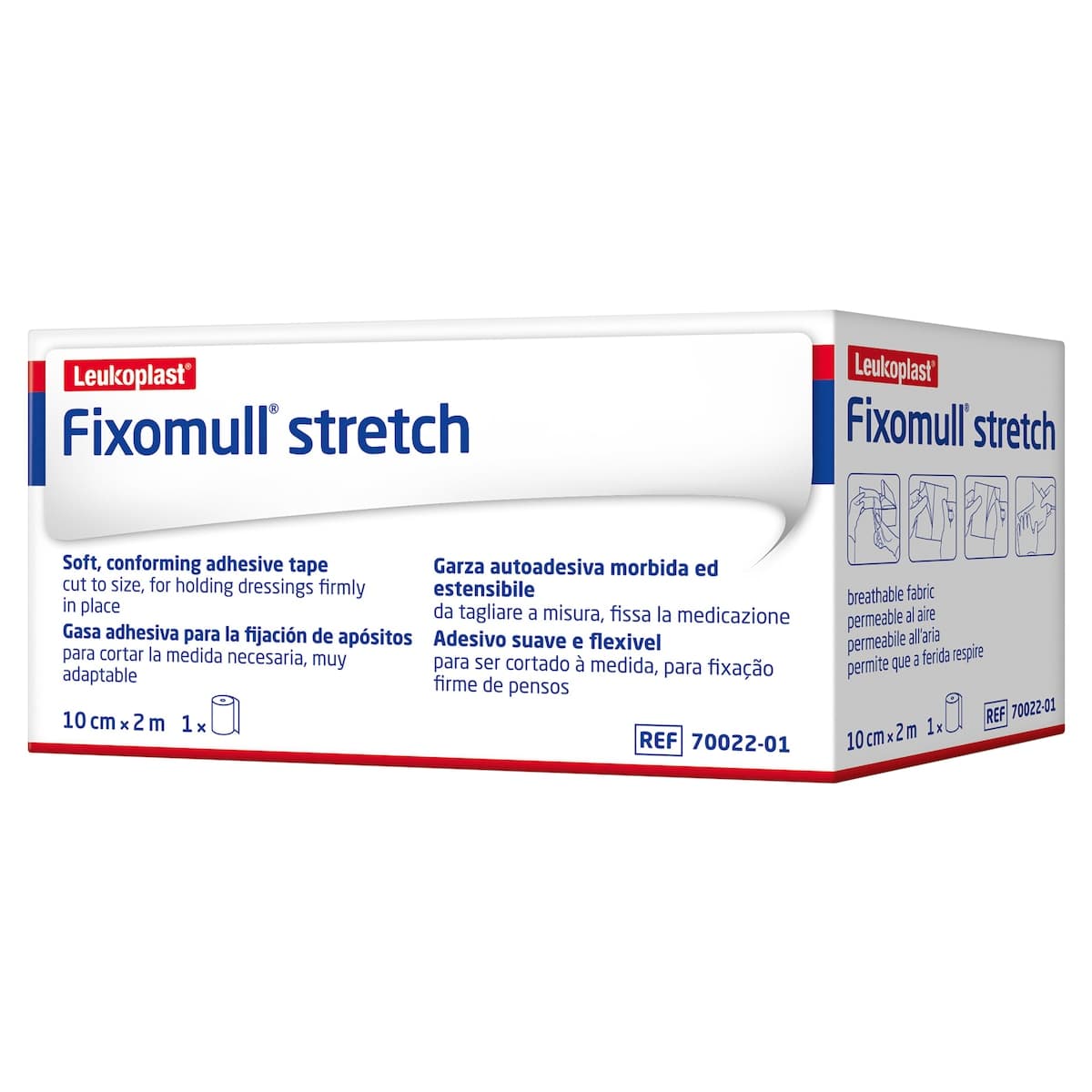 Thumbnail Fixomull Low Allergy Stretch Tape 10Cm X 2M