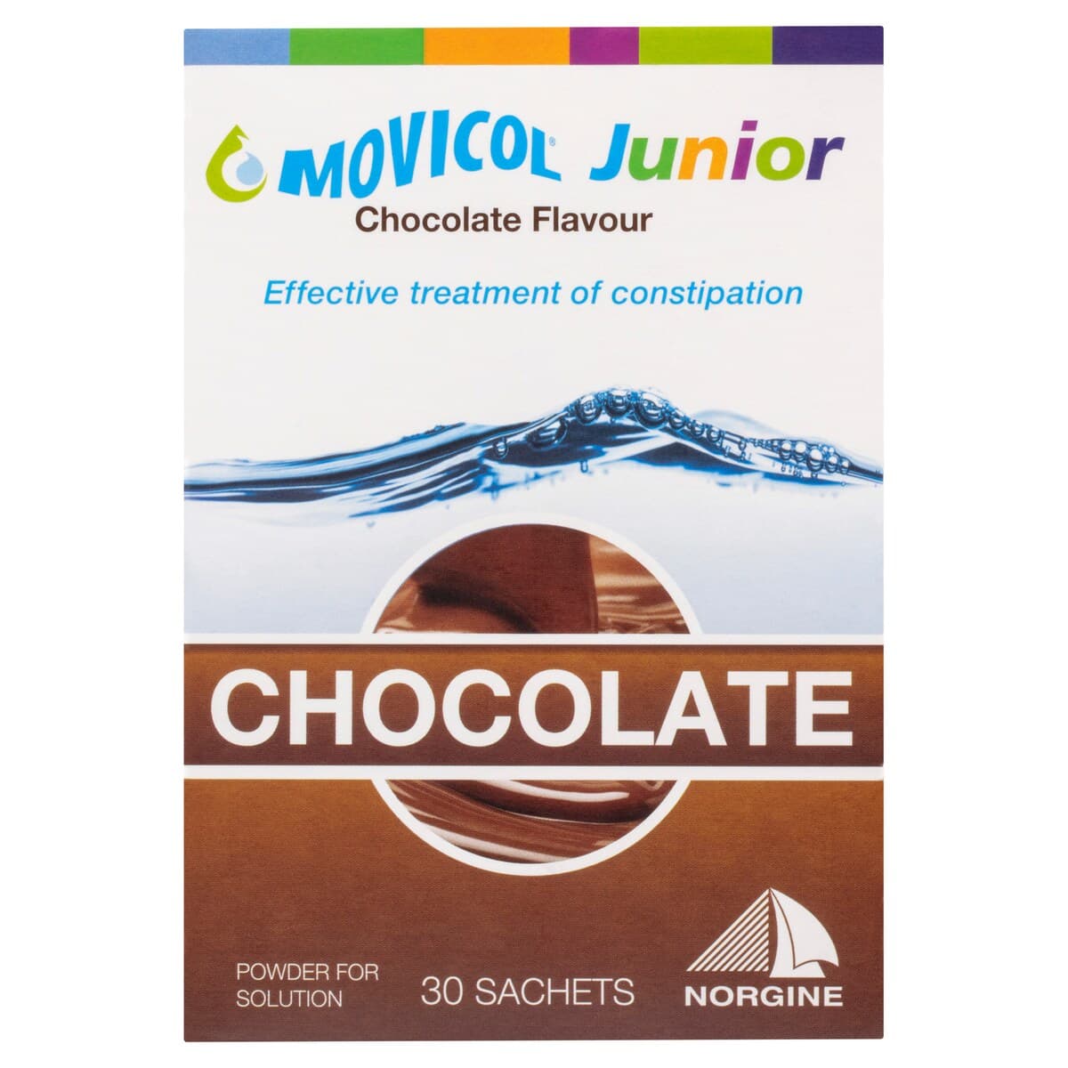 Thumbnail Movicol Junior Chocolate 30 Sachets