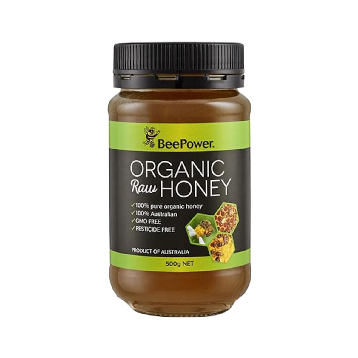 Thumbnail Beepower Organic Raw Honey 500G