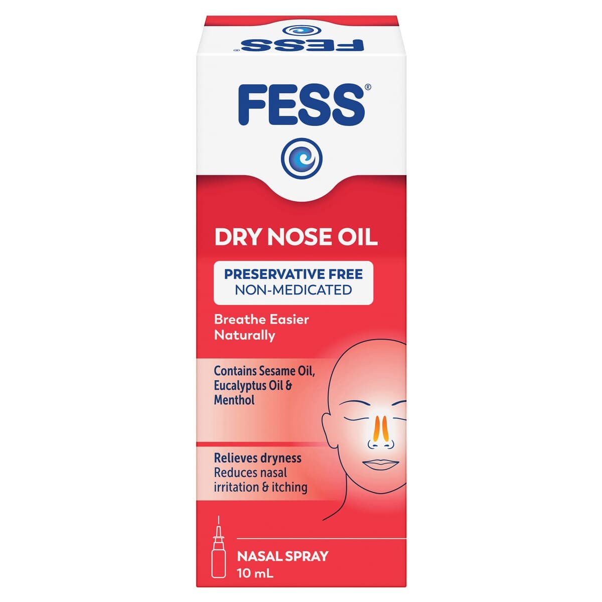 Thumbnail Fess Dry Nose Oil Nasal Spray 10Ml