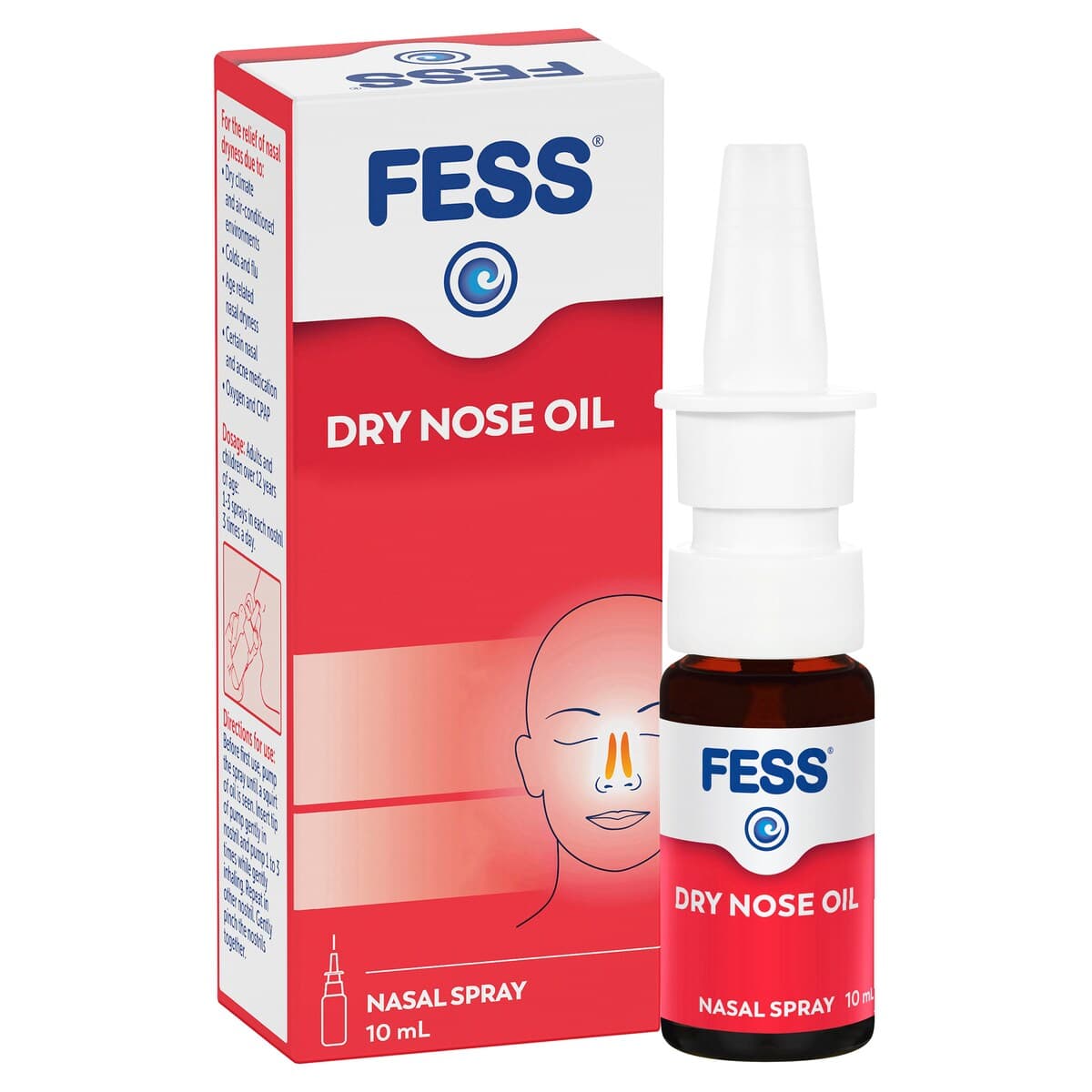 Thumbnail Fess Dry Nose Oil Nasal Spray 10Ml