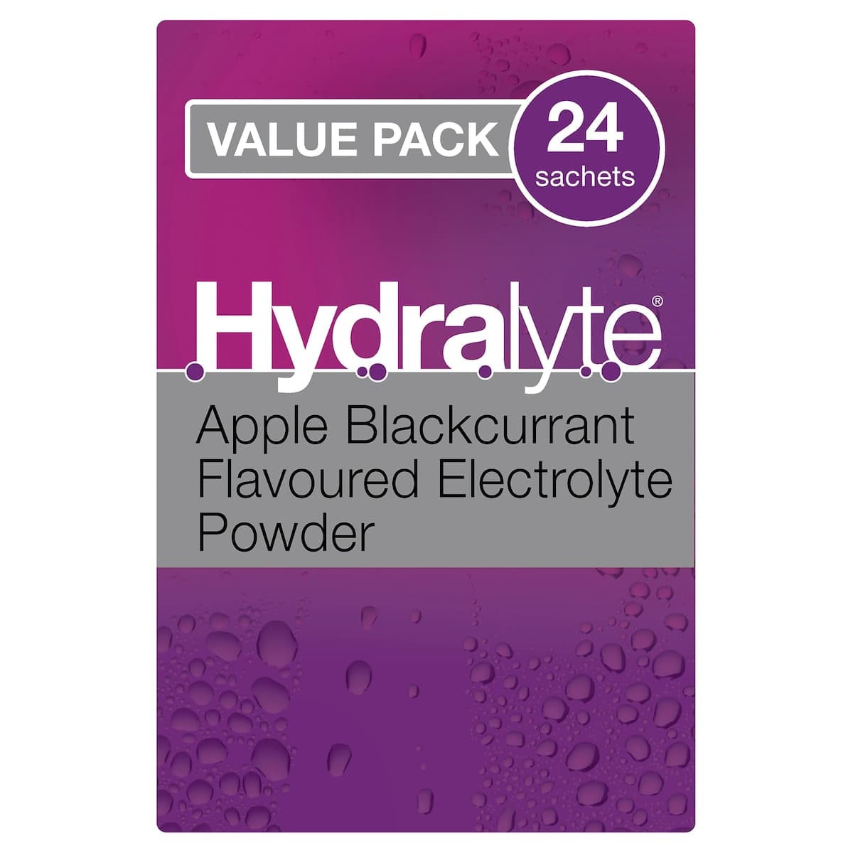 Thumbnail Hydralyte Electrolyte Powder Apple Blackcurrant 24 Sachets