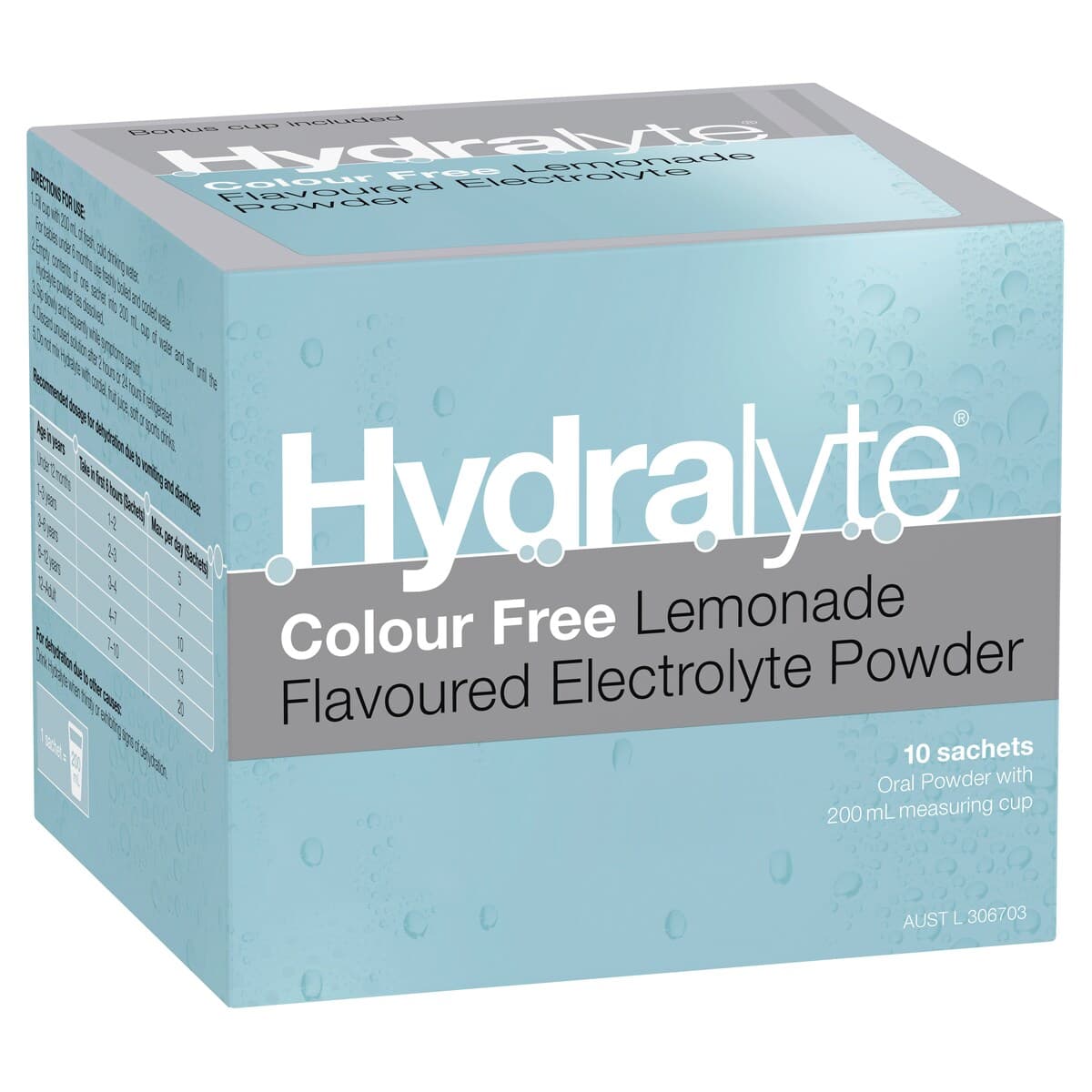 Thumbnail Hydralyte Electrolyte Powder Lemonade 10 Sachets