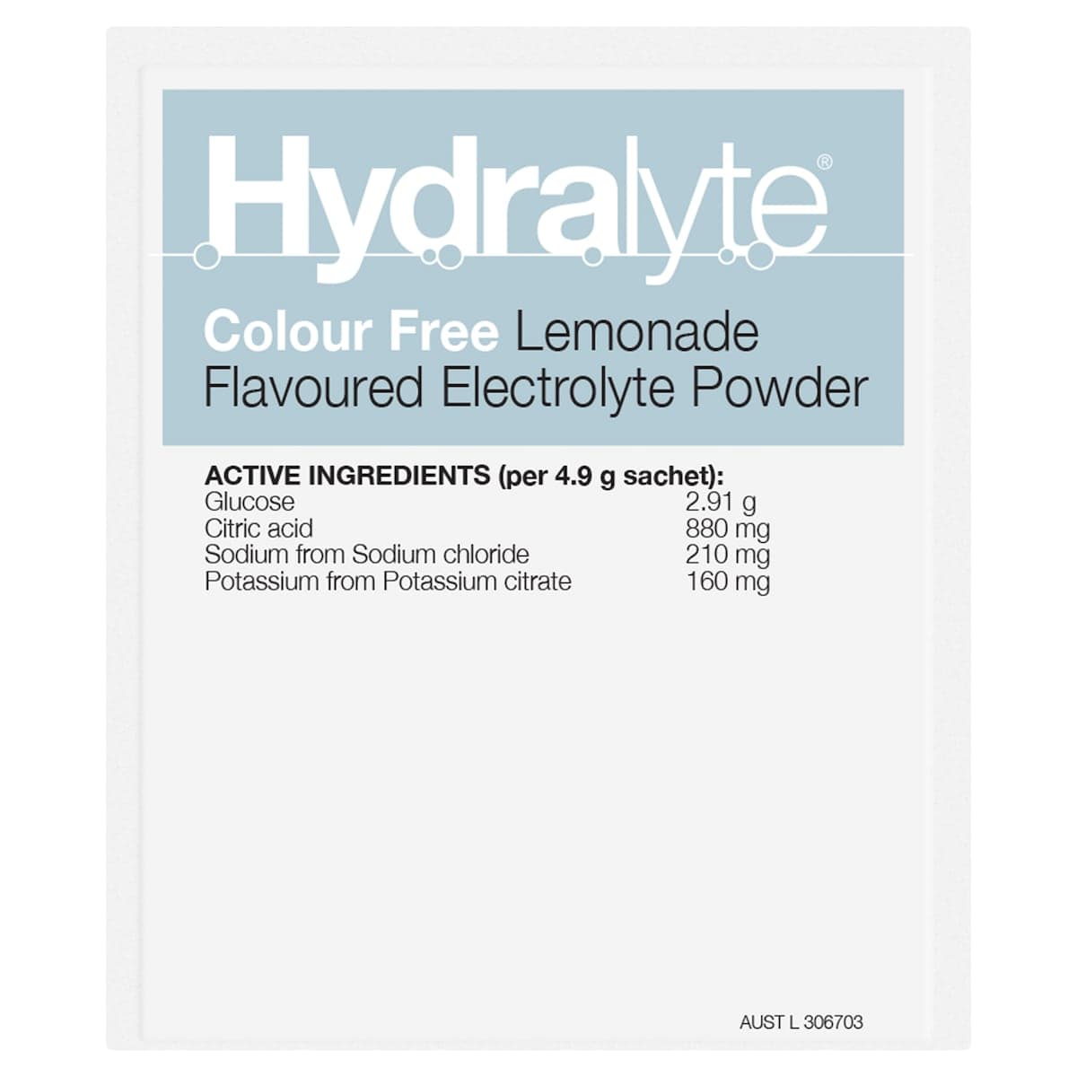 Thumbnail Hydralyte Electrolyte Powder Lemonade 10 Sachets