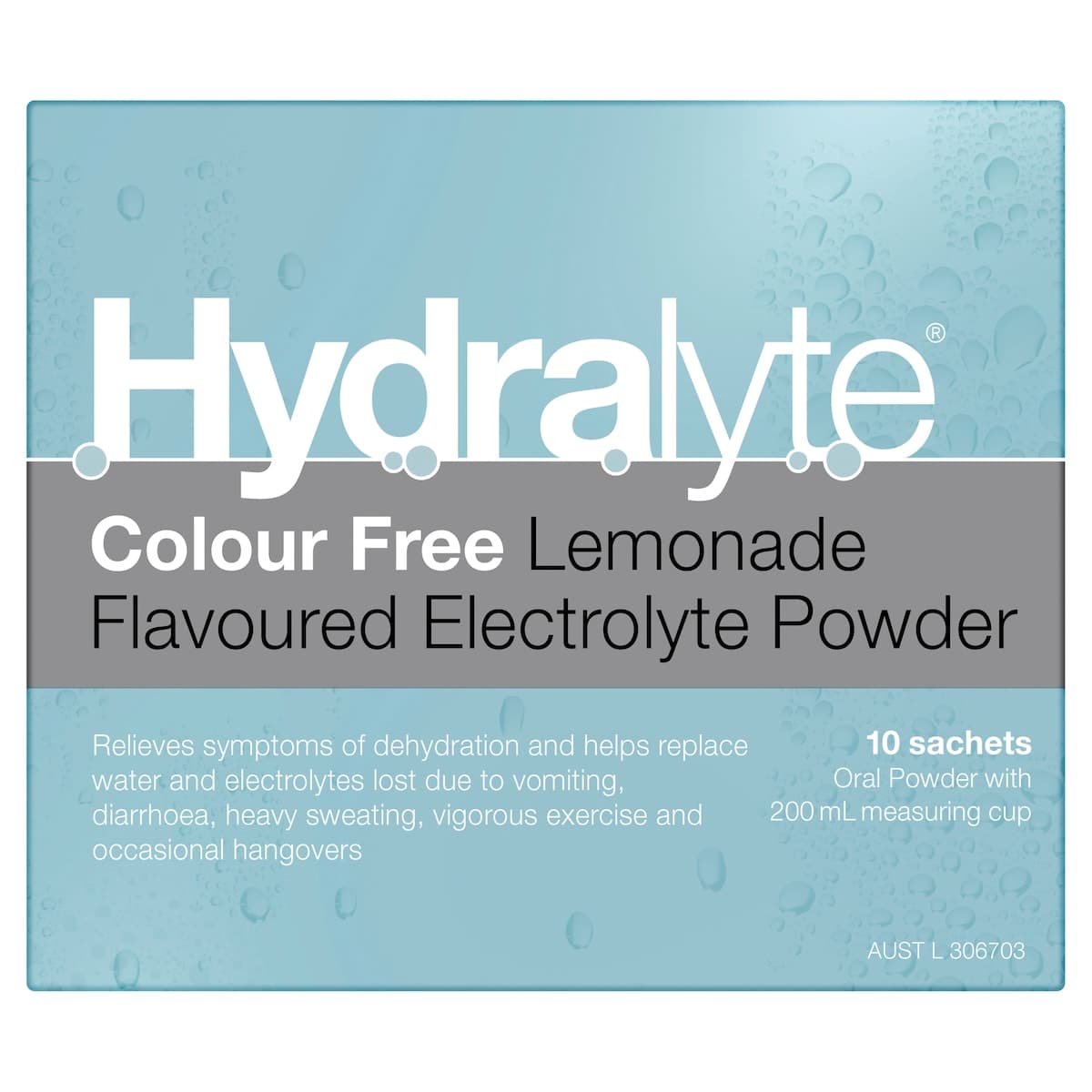 Thumbnail Hydralyte Electrolyte Powder Lemonade 10 Sachets