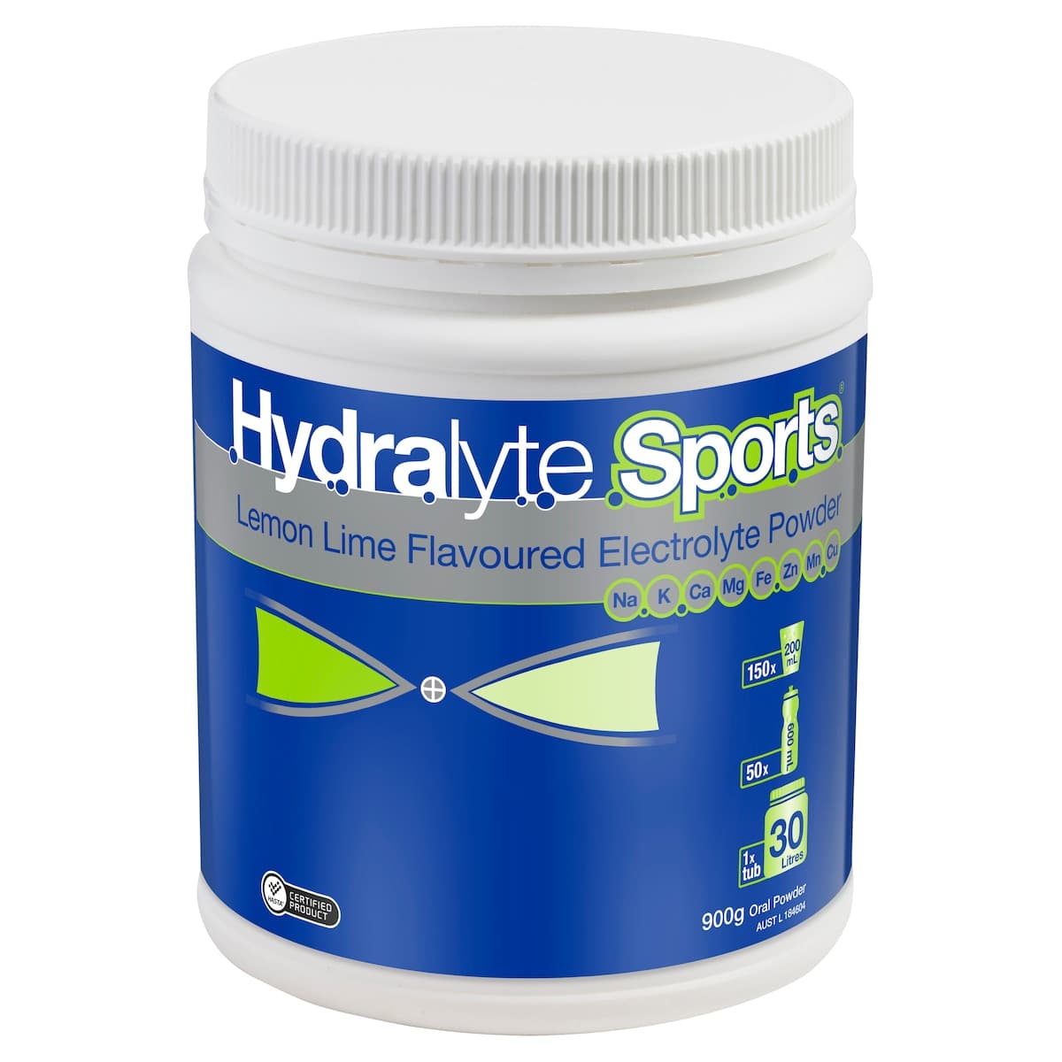 Thumbnail Hydralyte Sports Lemon Lime Flavour Electrolyte Powder 900G