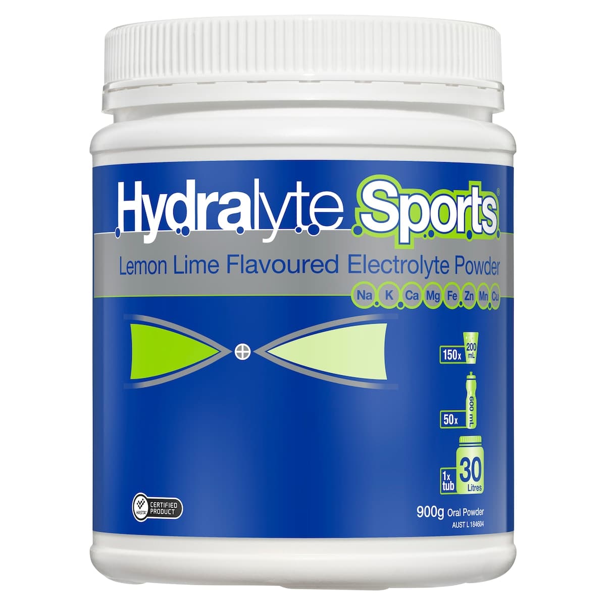 Thumbnail Hydralyte Sports Lemon Lime Flavour Electrolyte Powder 900G