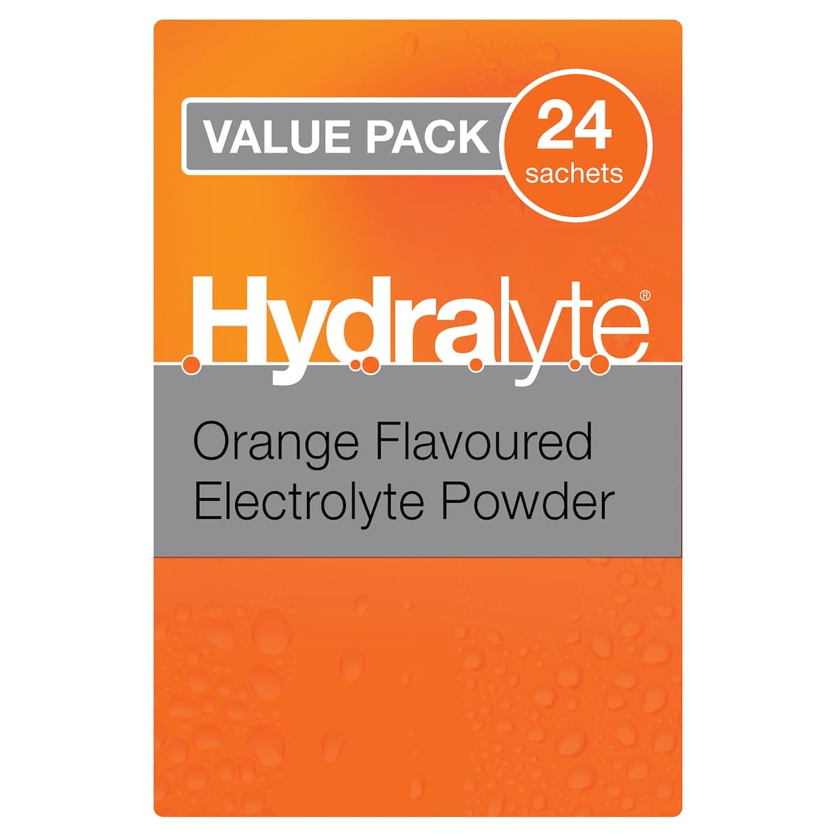 Thumbnail Hydralyte Electrolyte Powder Orange 24 Sachets