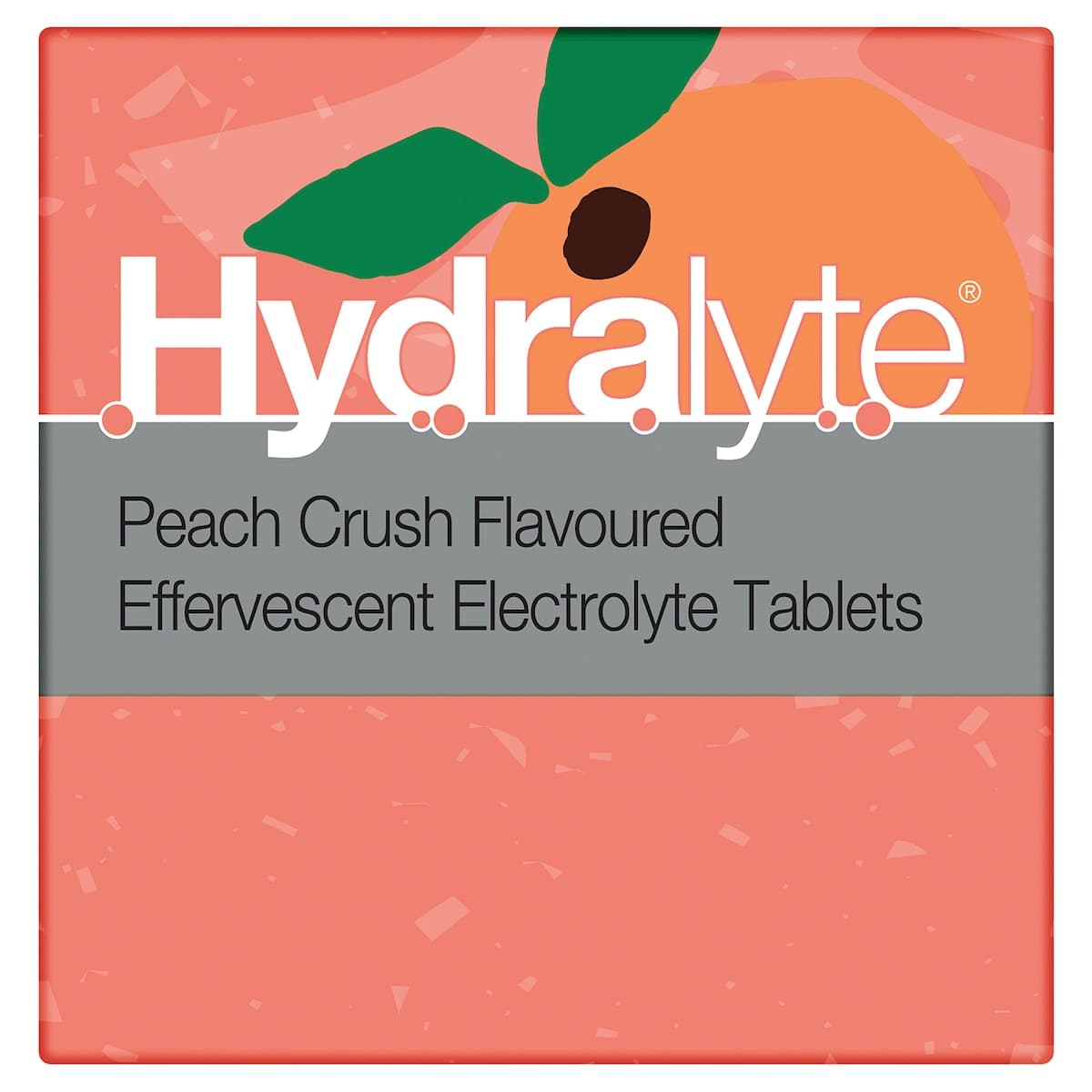 Thumbnail Hydralyte Effervescent Electrolyte Tablets Peach Crush 20 Pack