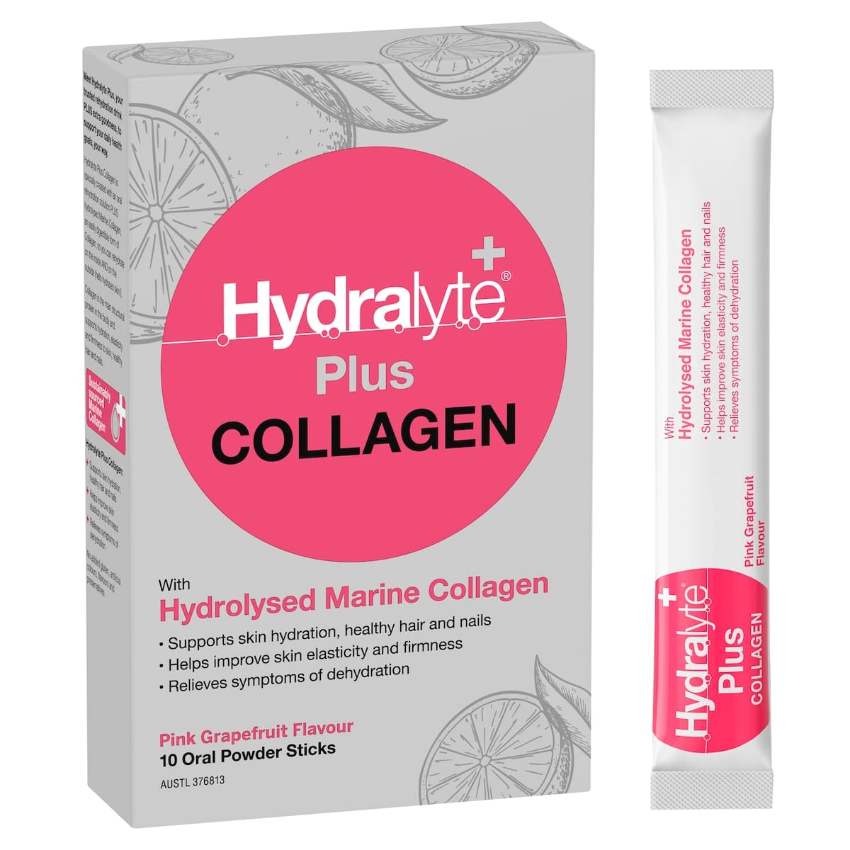 Thumbnail Hydralyte Plus Collagen Powder 10 Sticks