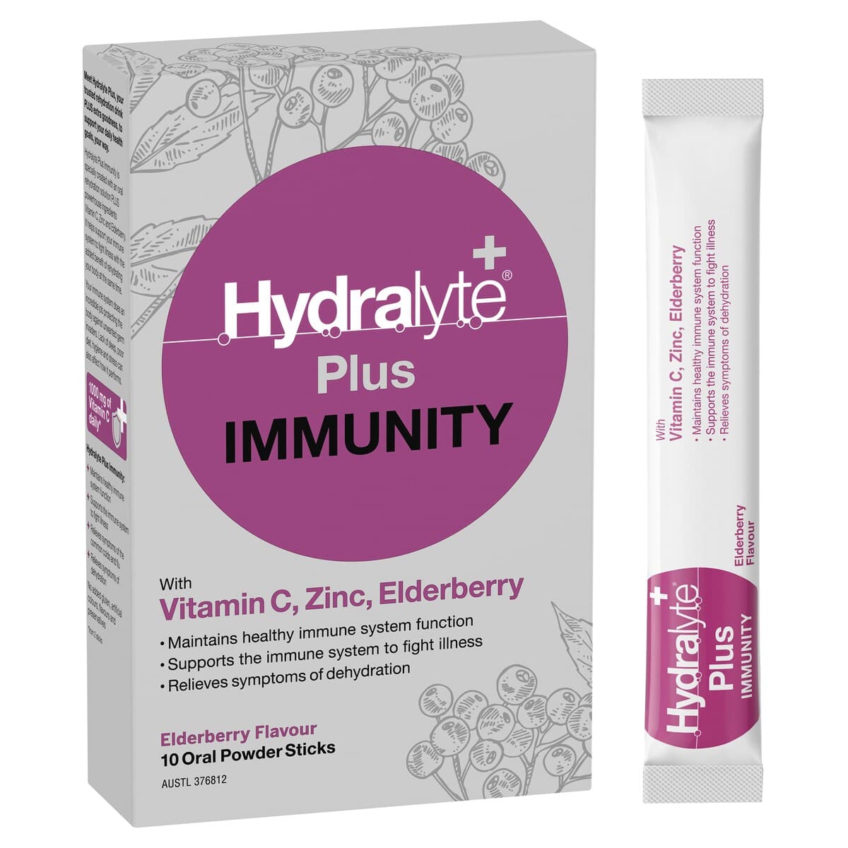 Thumbnail Hydralyte Plus Immunity Powder 10 Sticks