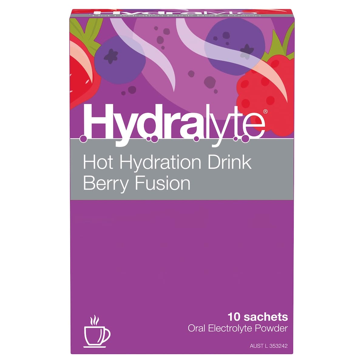 Thumbnail Hydralyte Hot Hydration Drink Berry Fusion Sachet 10 Pack