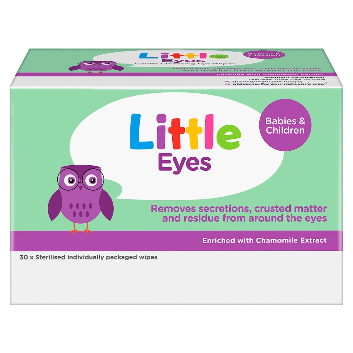 Thumbnail Little Eyes Gentle Cleansing Wipe 30 Wipes