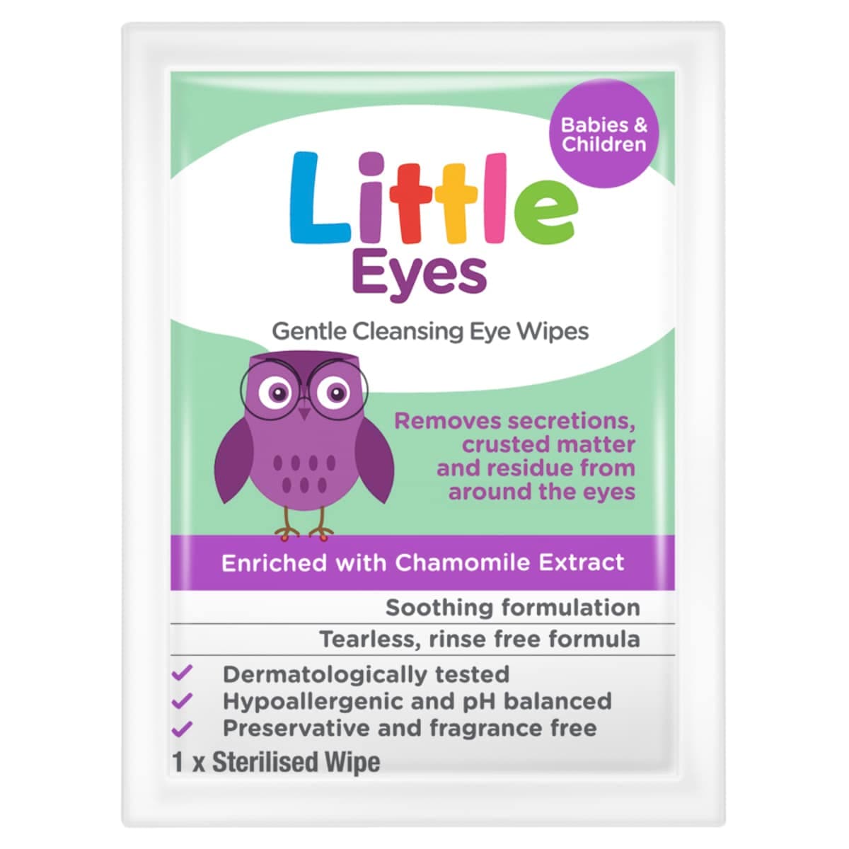 Thumbnail Little Eyes Gentle Cleansing Wipe 30 Wipes