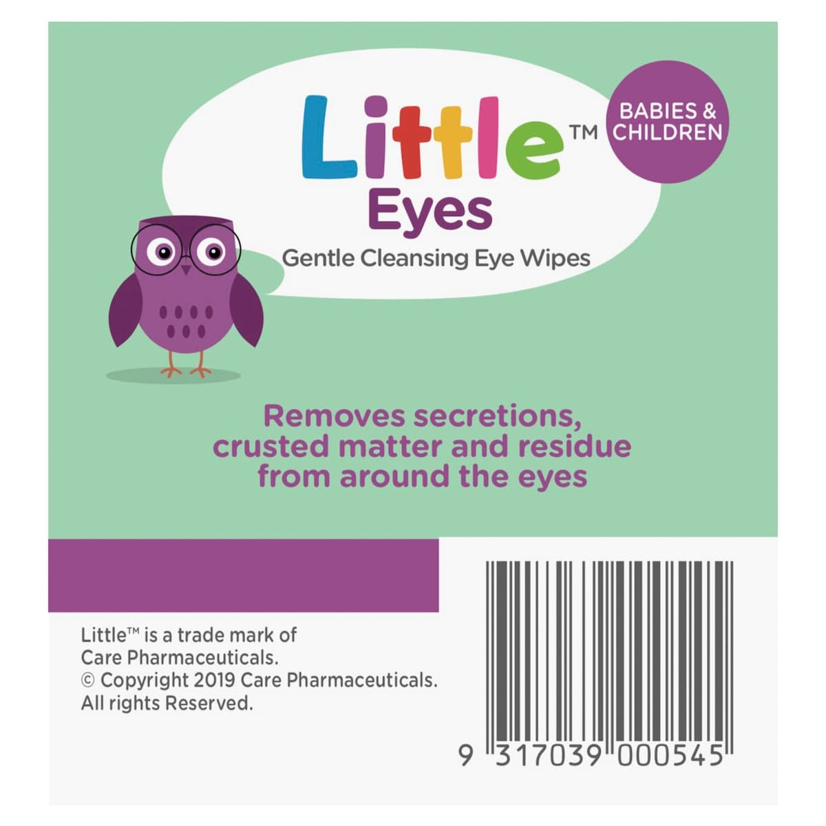 Thumbnail Little Eyes Gentle Cleansing Wipe 30 Wipes