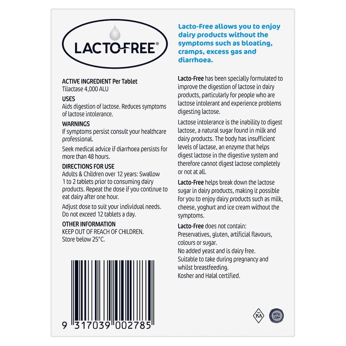 Thumbnail Lacto-Free 100 Tablets