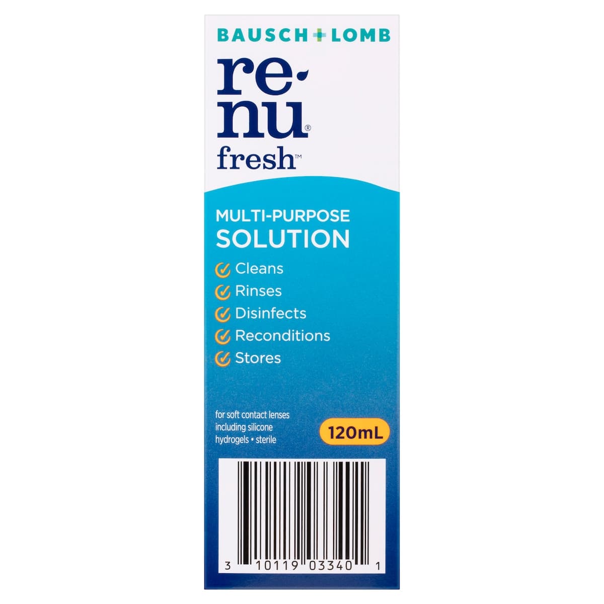 Thumbnail Bausch & Lomb Renu Fresh Multi-Purpose Solution 120Ml