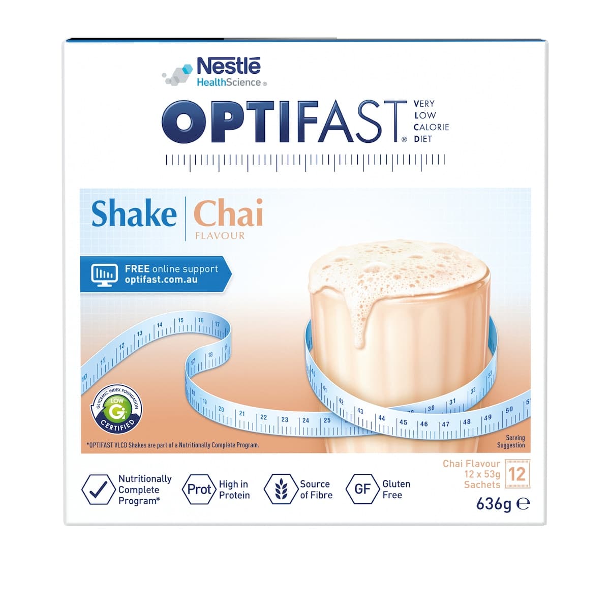 Thumbnail Optifast Vlcd Shake Chai 12 Serves