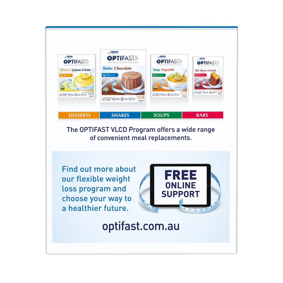 Thumbnail Optifast Vlcd Shake Chocolate 18 Serves