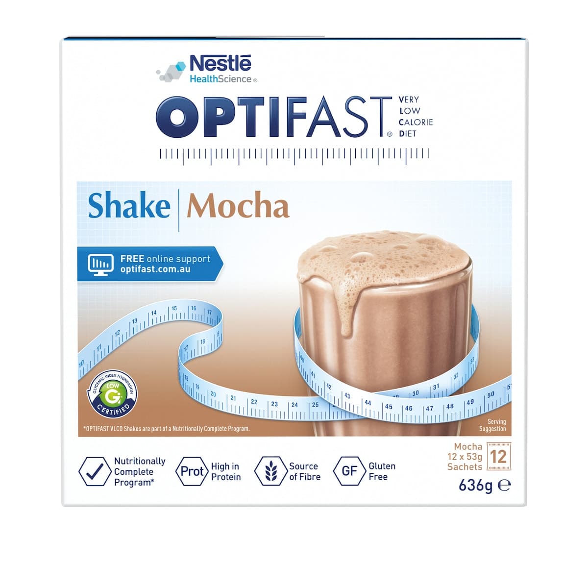 Thumbnail Optifast Vlcd Shake Mocha 12 Serves