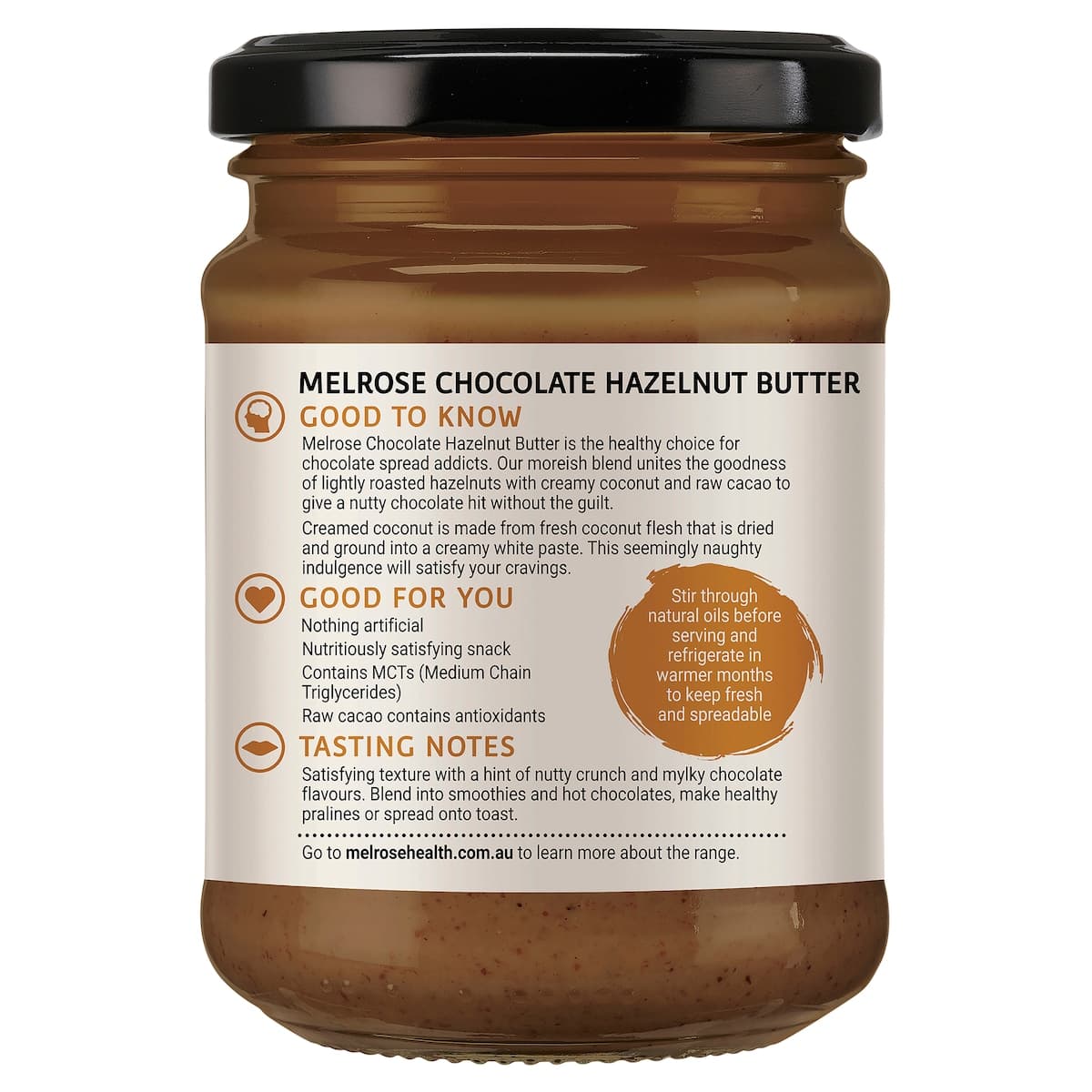 Thumbnail Melrose Chocolate Hazelnut Nut Butter 250G