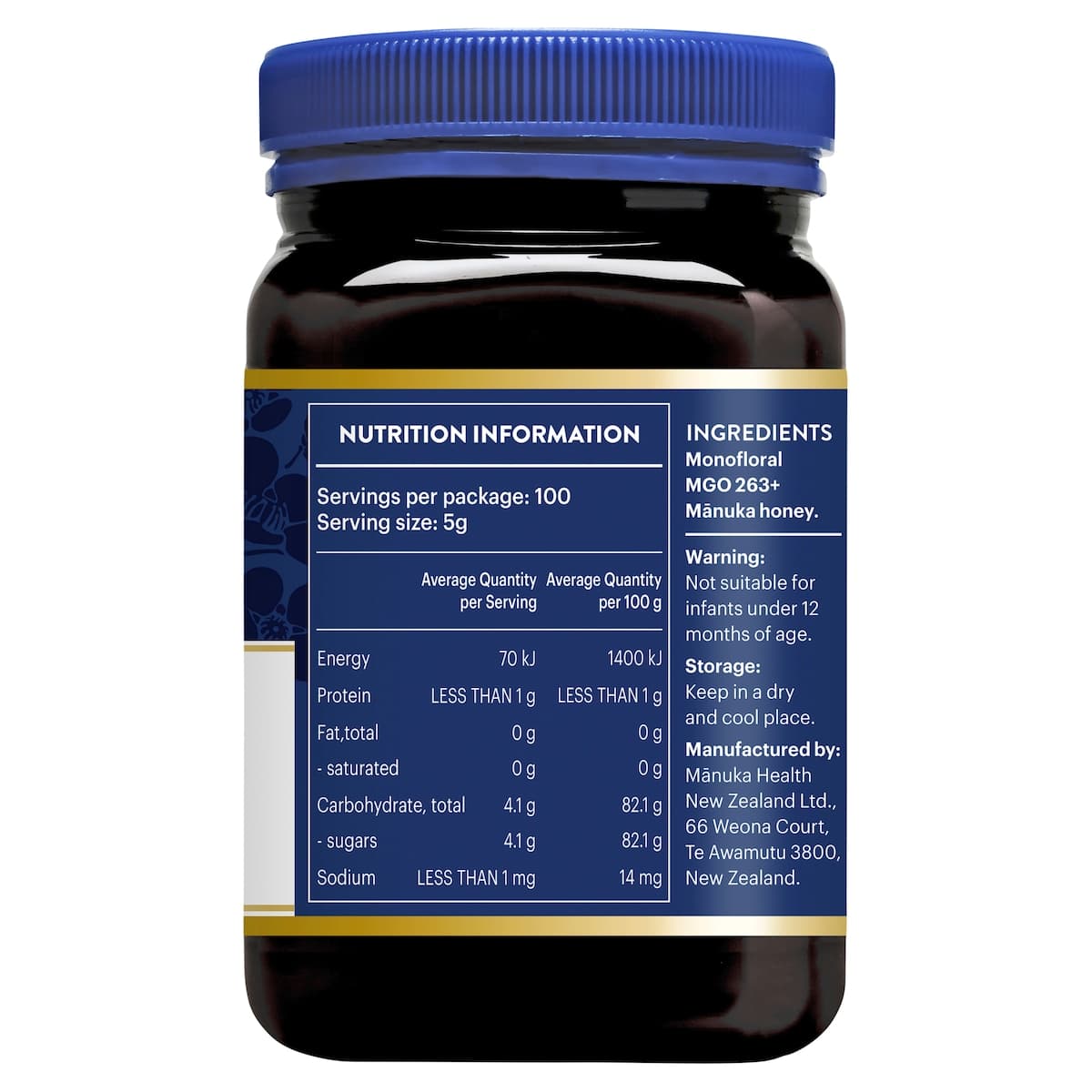 Thumbnail Manuka Health Mgo 263+ Umf 10 Manuka Honey 500G