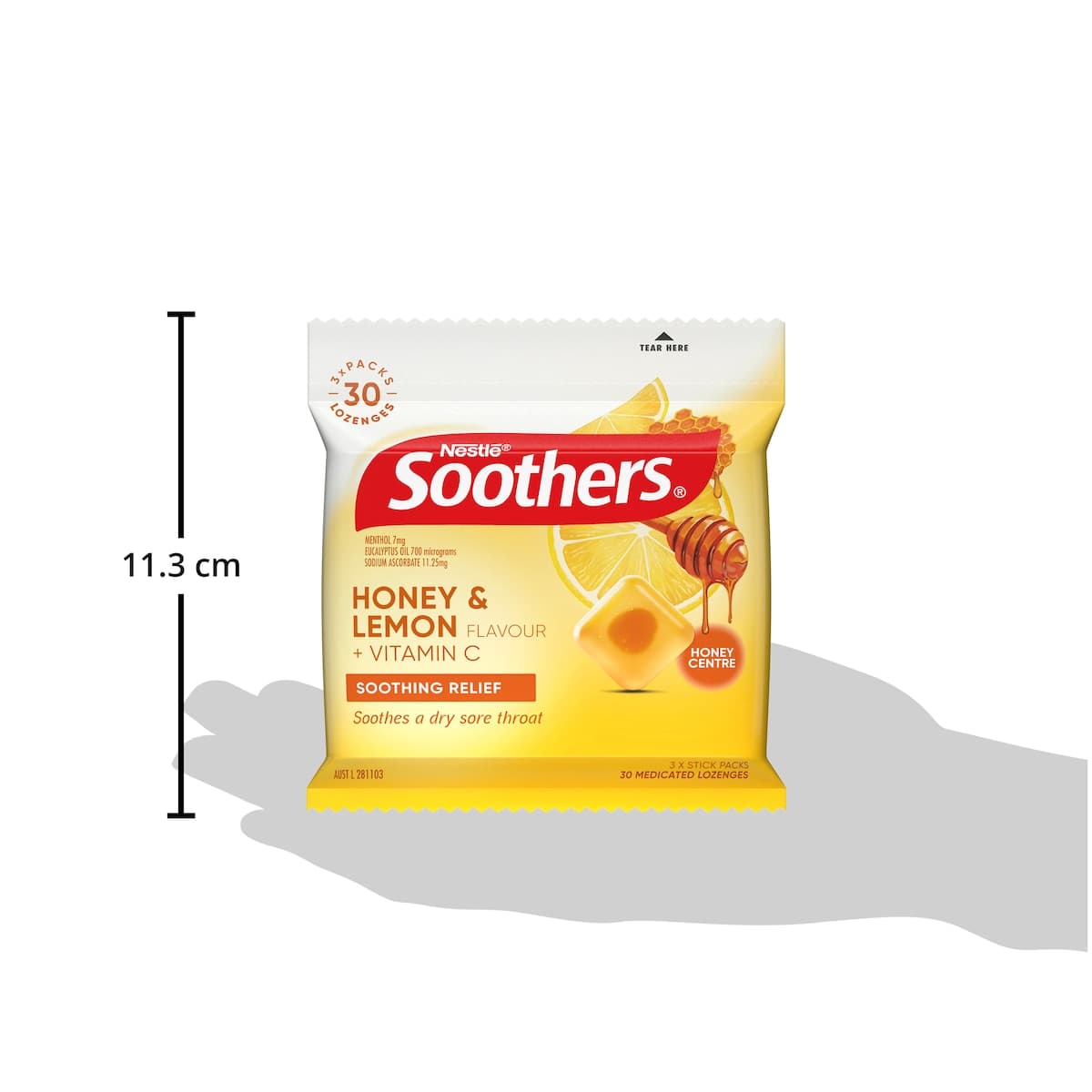 Thumbnail Nestle Soothers Honey Lemon Multipack 3 X 10 Lozenges