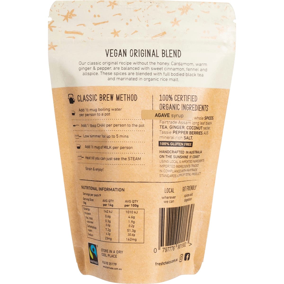 Thumbnail The Fresh Chai Co Vegan Original Blend 250G