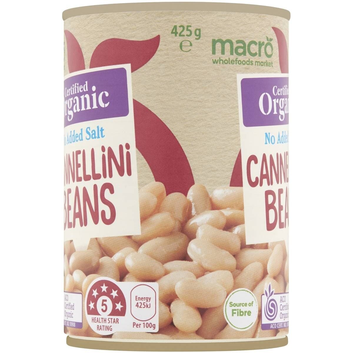 Thumbnail Macro Organic Cannellini Beans 425G